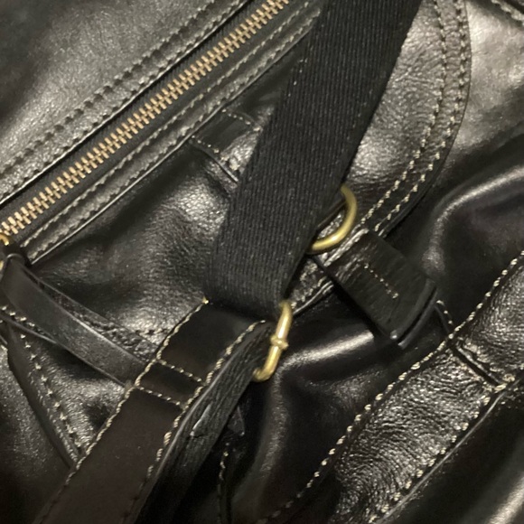 Fossil Black Leather Purse/Crossbody Sasha - Picture 7 of 11